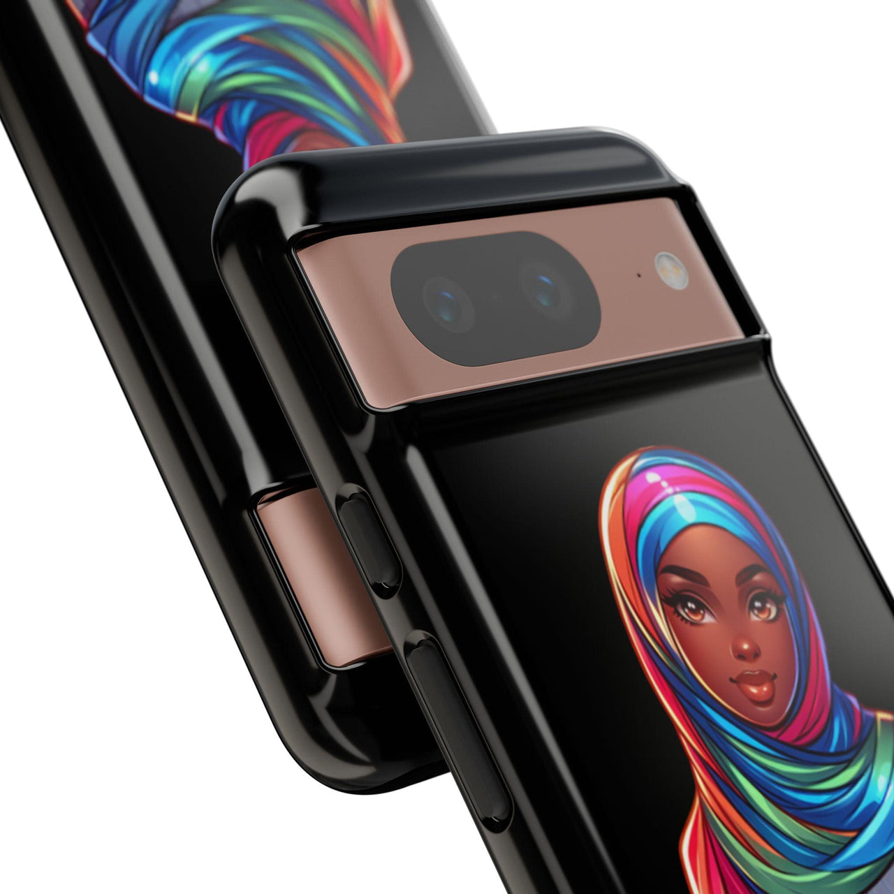 Colorful Hijab Phone Case - 'On Call, In Deen' - Modestly Vogue