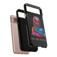 Colorful Hijab Phone Case - 'On Call, In Deen' - Modestly Vogue