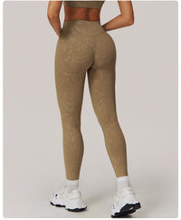 High Waist Silver Casual Yoga Pants Women Running Quick Drying Nude Feel Trousers Outer Wear Slimming Sports Trousers