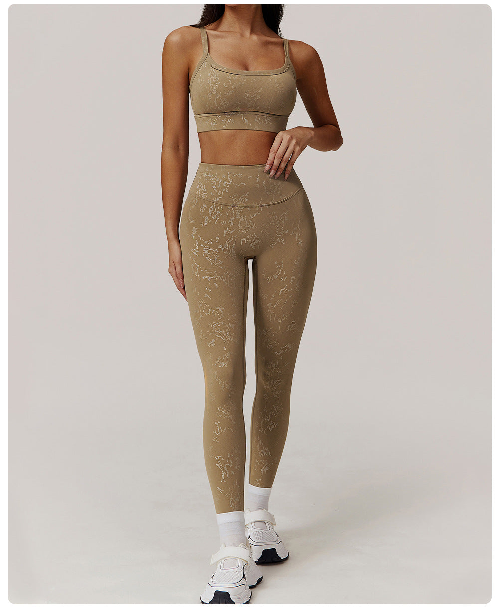 High Waist Silver Casual Yoga Pants Women Running Quick Drying Nude Feel Trousers Outer Wear Slimming Sports Trousers