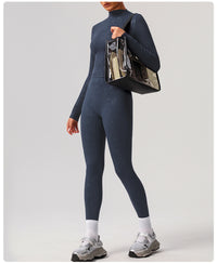 Silver Long Sleeve Tight Yoga T shirt High Elastic Fitness Clothes Outdoor Training Running Sport Long Sleeve Top Women