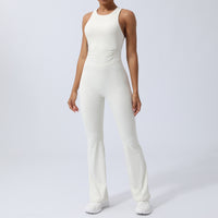 Quick Drying Skinny Yoga Clothes Sports Workout Clothes Hip Lift Belly Shaping Micro Pull Dance Yoga Jumpsuit