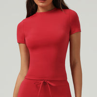 Flaming red
