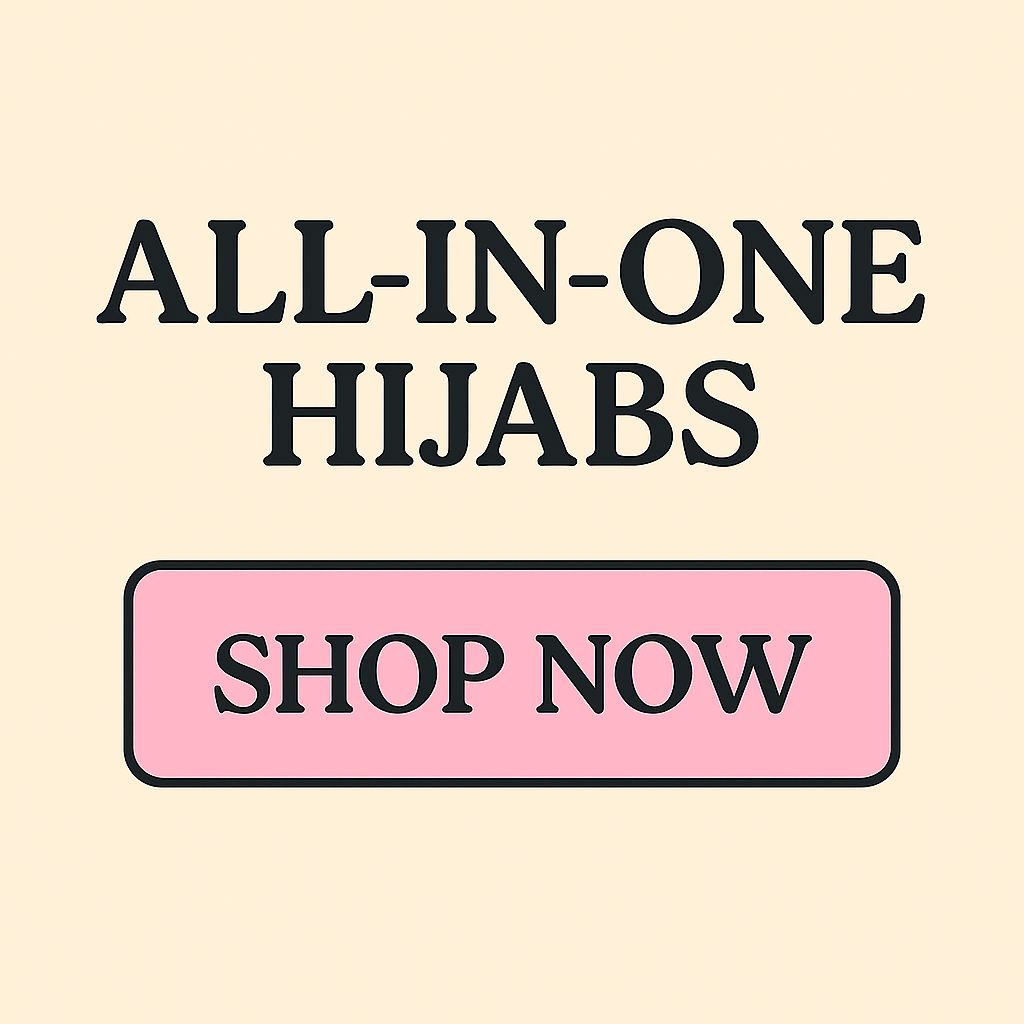 All-in-One Cap + Hijab – Ready-to-Wear Convenience & Effortless Style