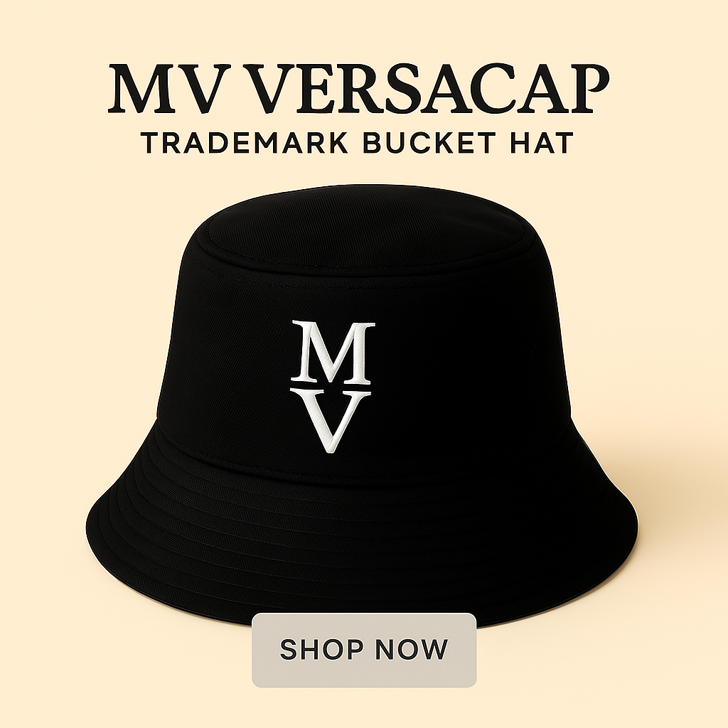 MV VersaCap™ Bucket Hat Snap Cap System – Waterproof, Versatile & Modest