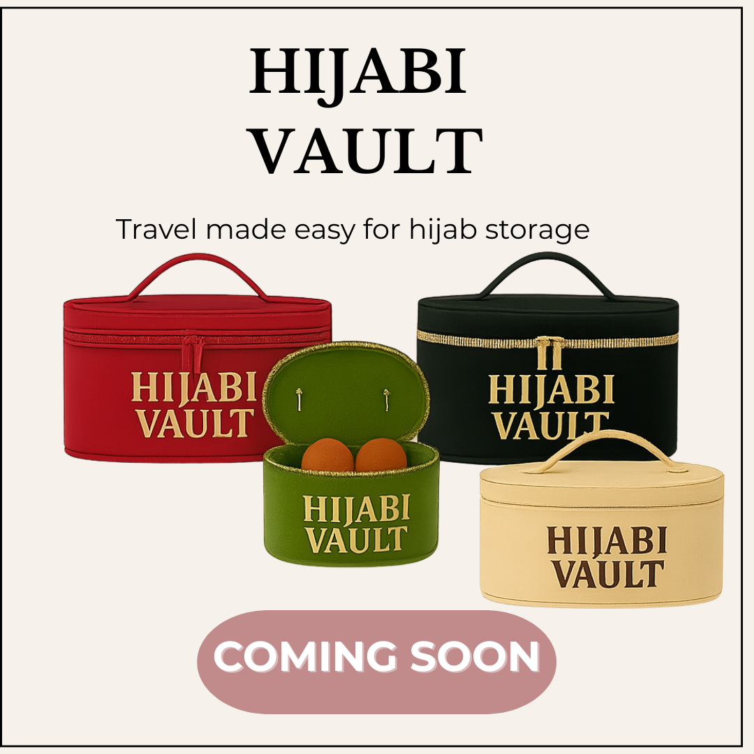 The Hijabi Vault™: Luxe Storage for Your Hijabs, Scarves & More