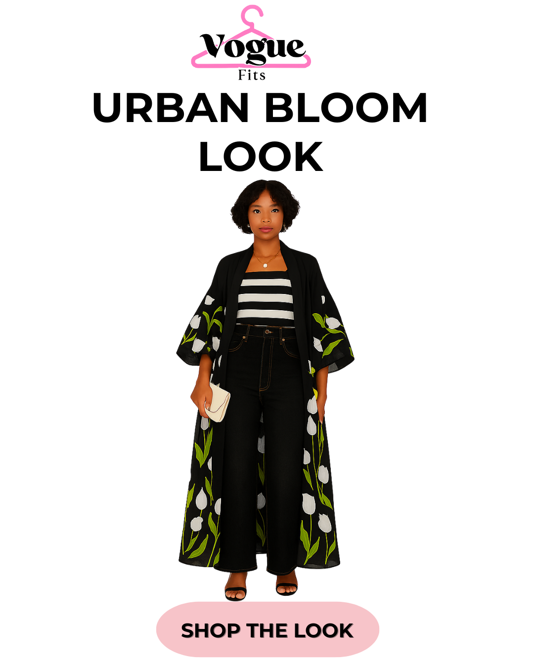 Floral Kimono Set – Elegant Set