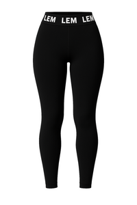 L.E.M Signature Logo Yoga Leggings  Pre Order for 2/26