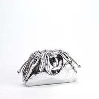 Elegant Pleated Cloud Clutch Purse - Modestly Vogue - Modestly Vogue 