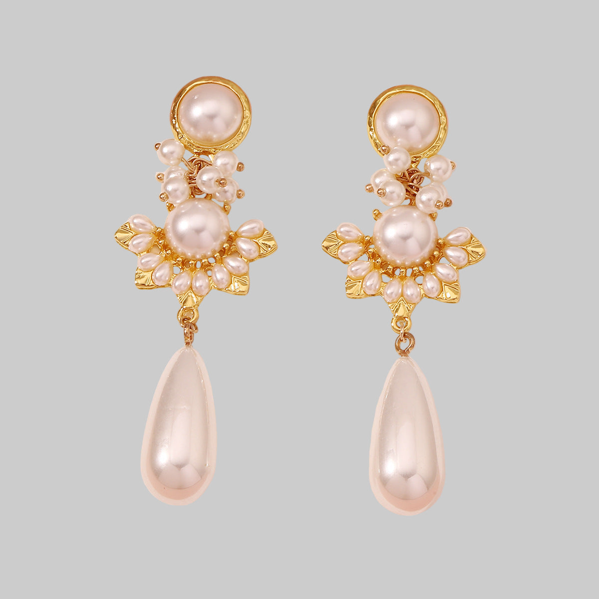 European And American High Class Elegant Ear Studs Light Luxury Minority Vintage Earrings - Modestly Vogue 
