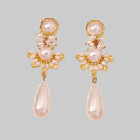 European And American High Class Elegant Ear Studs Light Luxury Minority Vintage Earrings - Modestly Vogue 