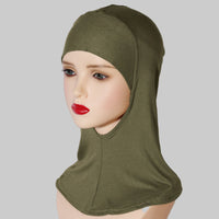 Multi-Color Breathable Neck High Elastic Base Sports Hijab