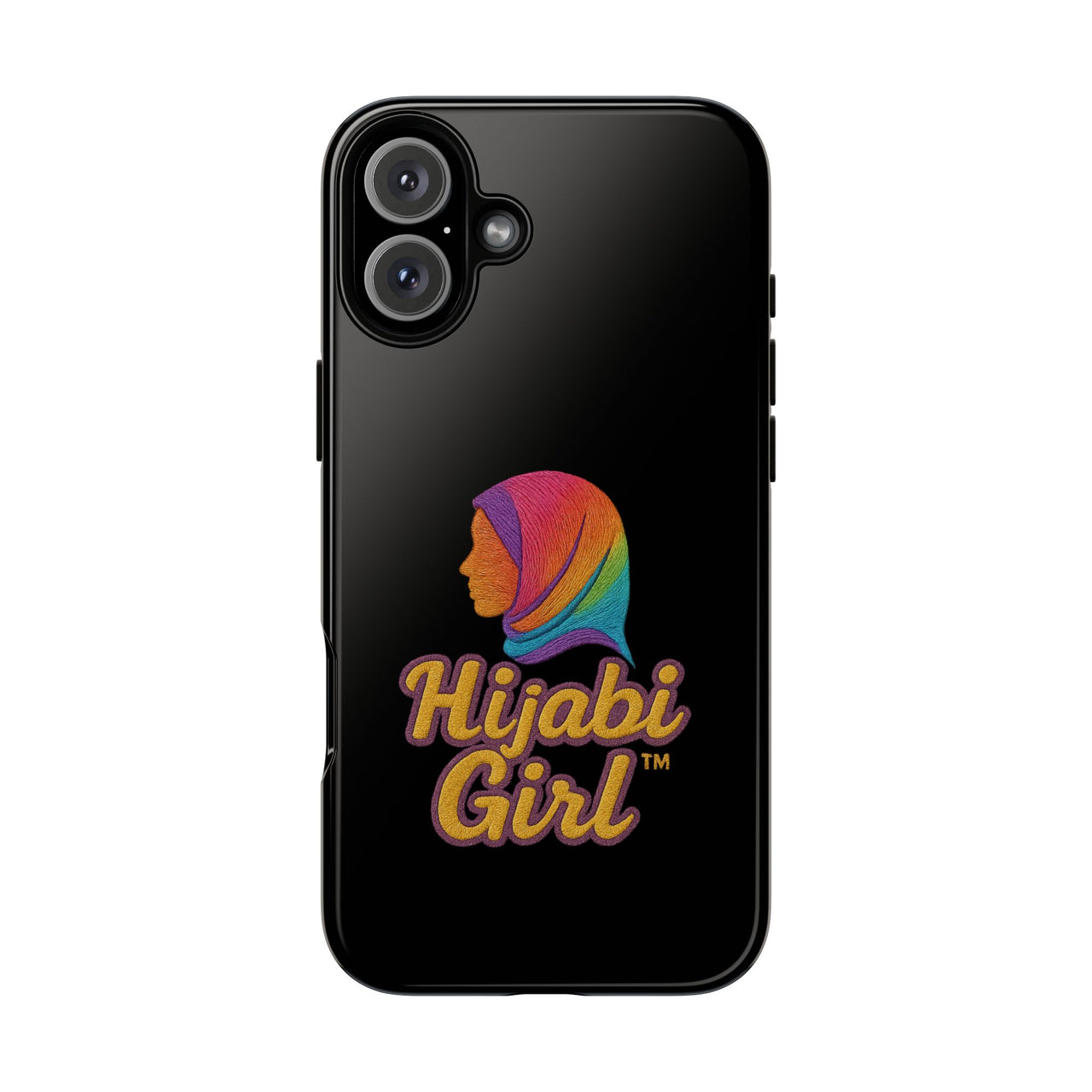 Colorful Hijab Girl Phone Case - All Sizes