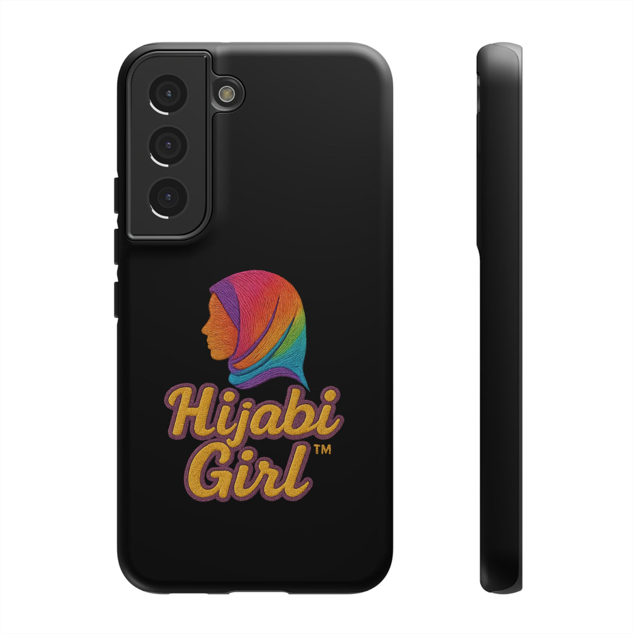 Colorful Hijab Girl Phone Case - All Sizes