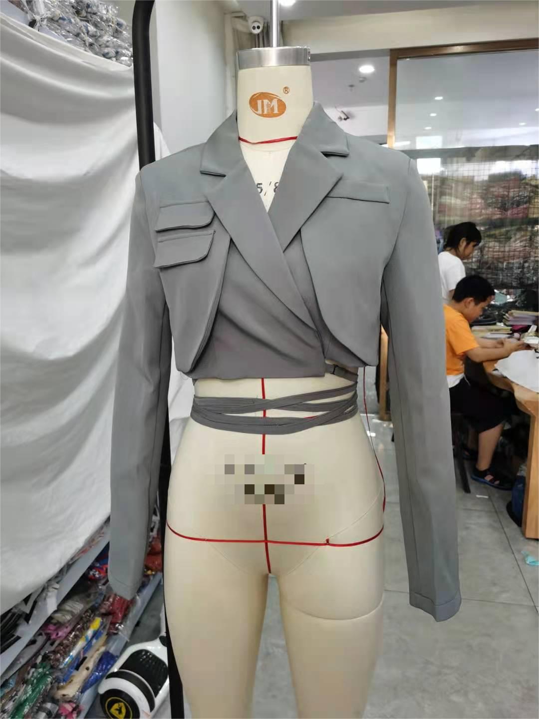 Earthtone Lace Blazer Work Short Long Sleeve Small - Modestly Vogue 