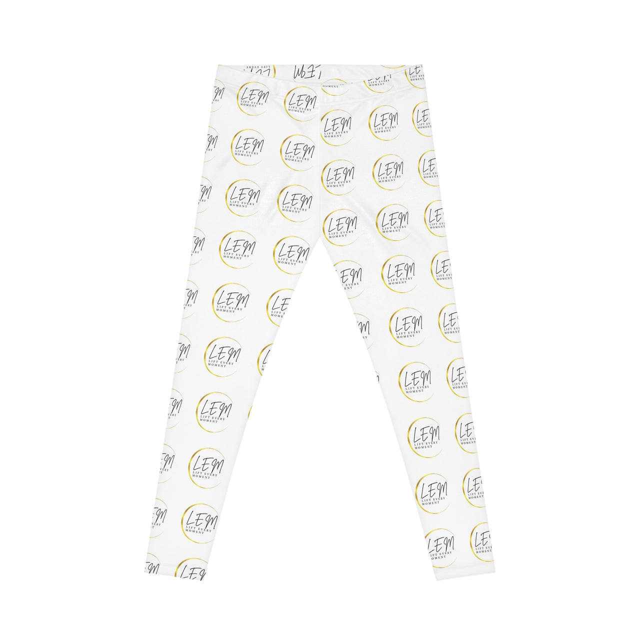 LEM Pattern Women's Yoga Leggings — Custom All-Over Print Casual Yoga Pants