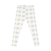 LEM Pattern Women's Yoga Leggings — Custom All-Over Print Casual Yoga Pants