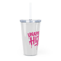 Limited Edition Unapologetic Hijabi Reusable Plastic Tumbler with Straw – Everyday Hydration