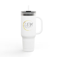 L.E.M. Insulated Travel Mug Water Bottle - 40oz Cup