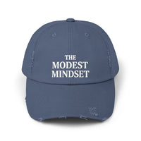 Distressed Cap – The Modest Mindset™ Inspirational Hat for Everyday Style - Modestly Vogue 