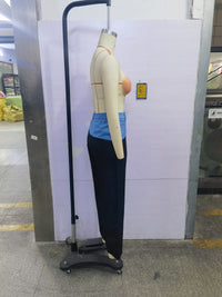 Blue and Black Contrast Color Pant Suit Set - Modestly Vogue 