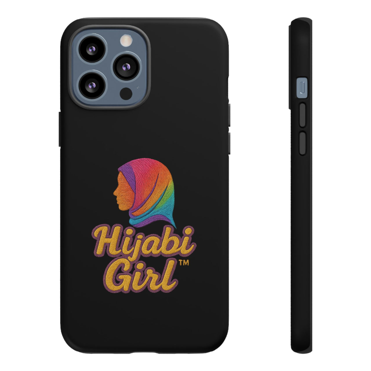 Colorful Hijab Girl Phone Case - All Sizes