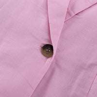 Cotton Cardigan Short Dress with Polo Collar & Lace-up Shirt Style - Modestly Vogue 