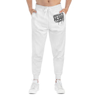 Athletic Joggers — White 