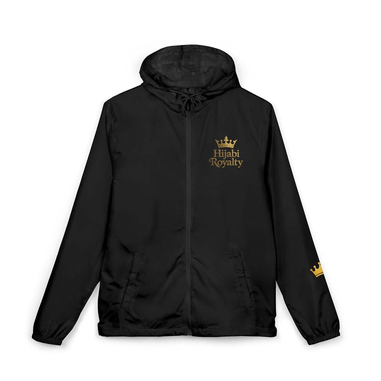 Hijabi Royalty™ Unisex Full-Zip Windbreaker Jacket