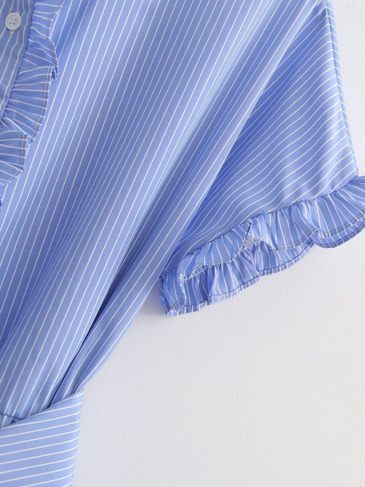 Women’s Striped Spring Dress – Casual Everyday Style - Modestly Vogue 