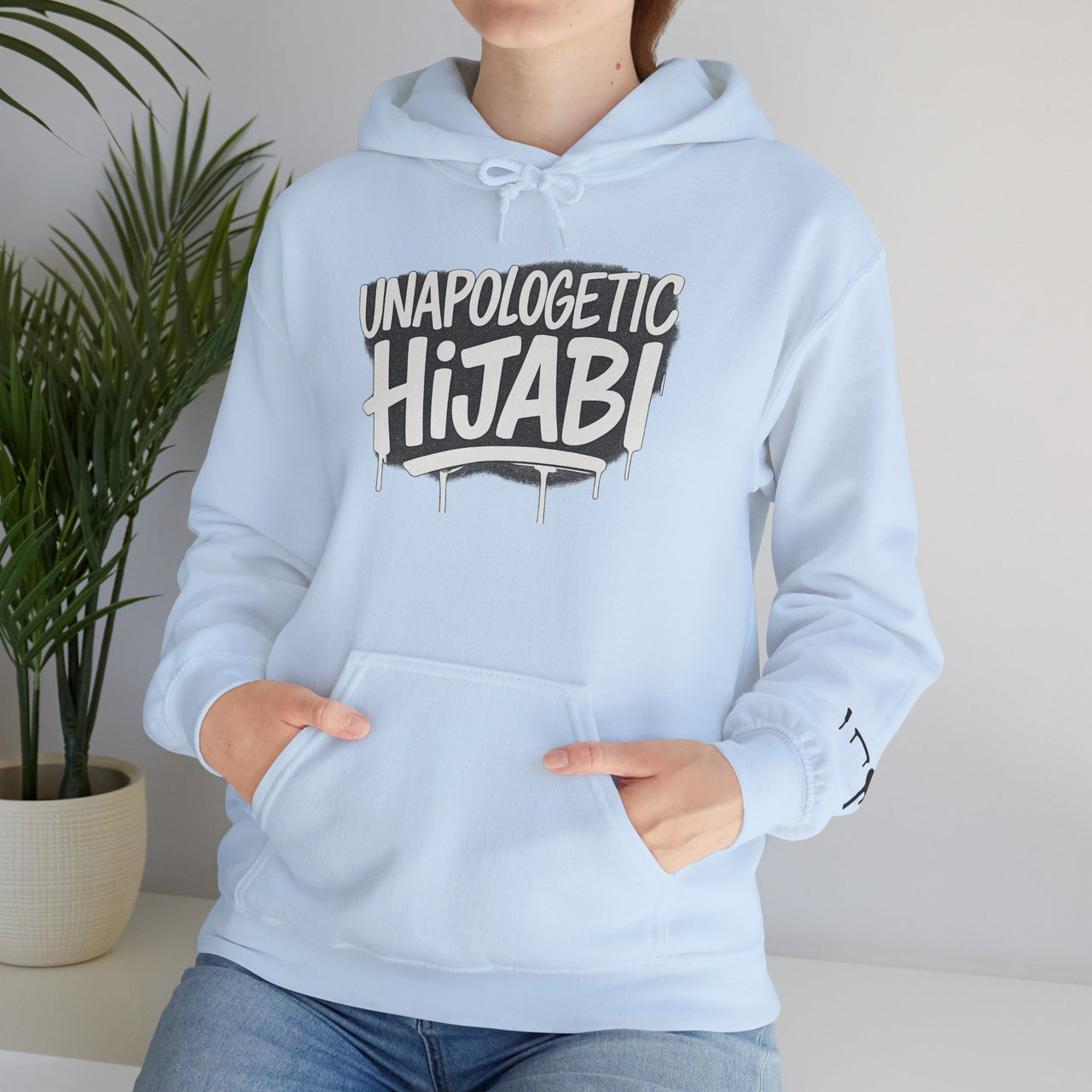 Unapologetic Hijabi™ Streetwear Hoodie Sweatshirt -  Athleticwear Hoodie Sweatshirt