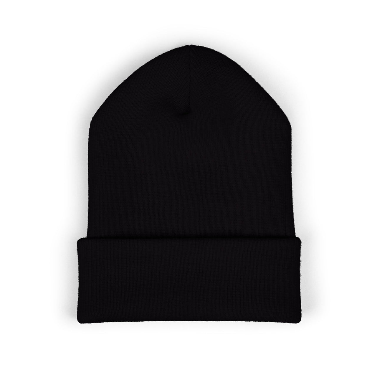 Stylish Cuffed Beanie – Embroidered Streetwear Winter Hat