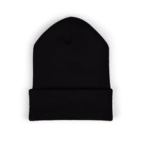 Stylish Cuffed Beanie – Embroidered Streetwear Winter Hat