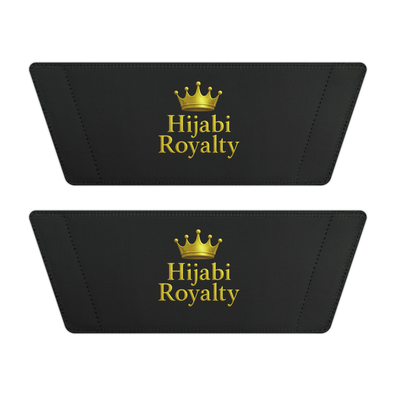 Women's Removable-Strap Slide Sandals Hijabi Royalty™ — Adjustable White Faux-Leather Pool & Casual Slides