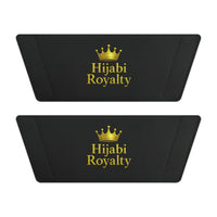 Women's Removable-Strap Slide Sandals Hijabi Royalty™ — Adjustable White Faux-Leather Pool & Casual Slides