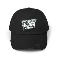 Unapologetic Hijabi Distressed Cap - Hijabi Girl Statement Baseball Hat - Modestly Vogue 