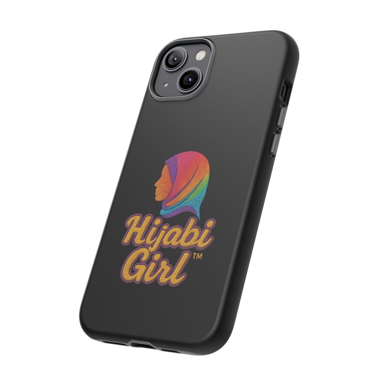 Colorful Hijab Girl Phone Case - All Sizes