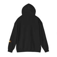 Hijabi Royalty™ Hoodie — Bold Gold Script Hooded Sweatshirt