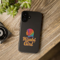 Colorful Hijab Girl Phone Case - All Sizes
