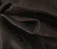 Brown A Line Long Faux Leather Belted High Waisted Skirt - Modestly Vogue 