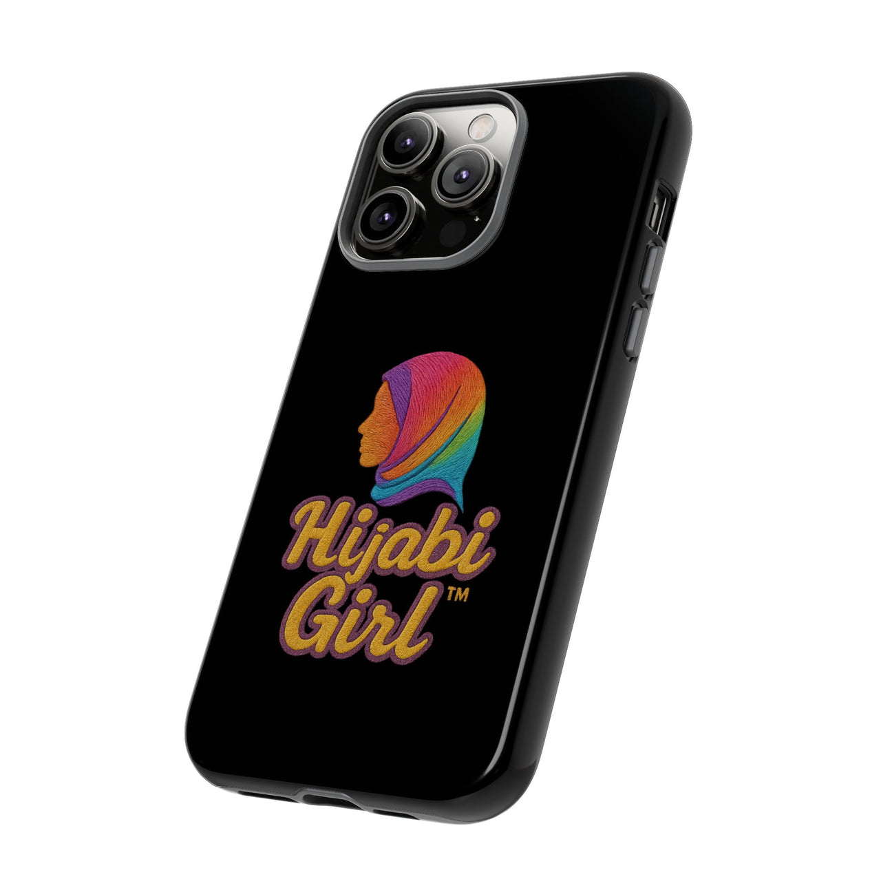 Colorful Hijab Girl Phone Case - All Sizes