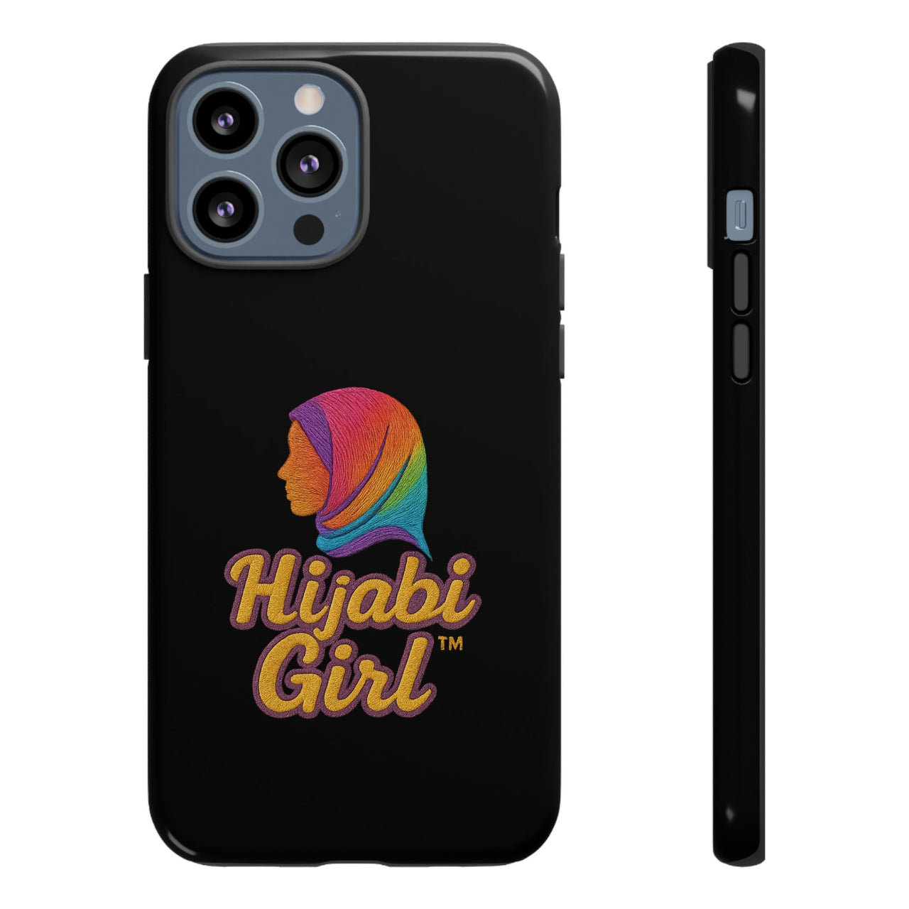 Colorful Hijab Girl Phone Case - All Sizes