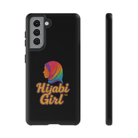 Colorful Hijab Girl Phone Case - All Sizes