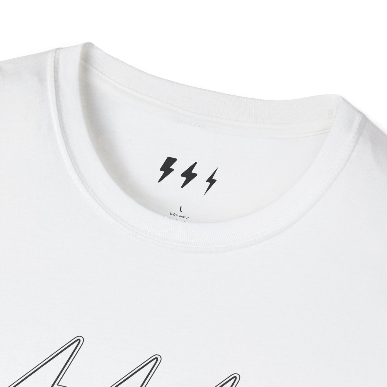 White Hijabi Energy™ Women’s T-Shirt – Modest & Empowering Muslim Wear