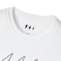 White Hijabi Energy™ Women’s T-Shirt – Modest & Empowering Muslim Wear