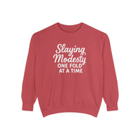 Hijabi GIrl™ Slaying Modesty Sweatshirt - Modestly Vogue 