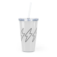 Hijabi Energy™ Reusable Plastic Tumbler with Straw – Everyday Hydration Cup - Modestly Vogue 