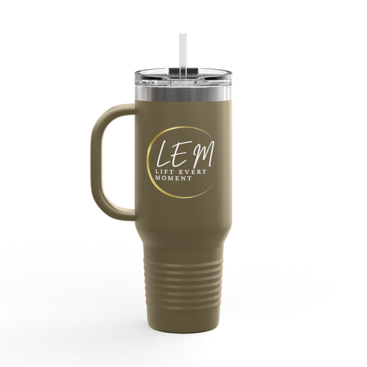 L.E.M. Insulated Travel Mug Water Bottle - 40oz Cup - Modestly Vogue 