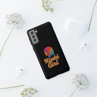 Colorful Hijab Girl Phone Case - All Sizes
