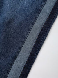 Autumn Women Denim Jacket Mid Waist Wide Leg Jeans Sets Women - Modestly Vogue 